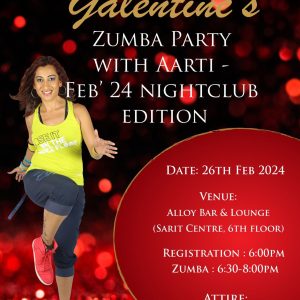 Zumba club edition  Tickets 2500 pp
